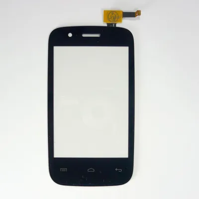 Produktbild von Touchscreen + Leim für Wiko Ozzy - schwarz