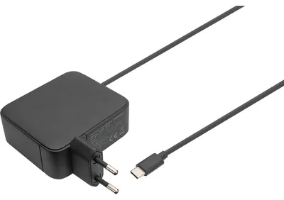 Produktbild von Digitus Notebook Ladegerät USB-C, 100W GaN, Universal, Drinnen, 100 - 240 V, 50/60 Hz, 100 W, 5 - 20 V