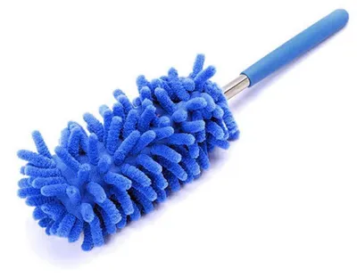 Immagine prodotto di Telescopico, con manico estendibile, spolverino in microfibra, ideale per superfici delicate e senza graffi