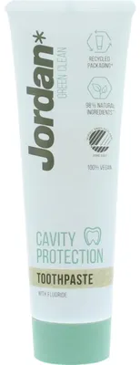 Productafbeelding van Jordan Tandpastagreen Clean Cavity Protection (75 ml)