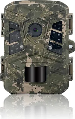 Image de TC24F 1080P caméra de gibier, entièrement automatique filtre infrarouge, caméras de gibier avec vision nocturne activée par le mouvement, IP65 étanche pour l'observation de la faune et la sécurité intérieure