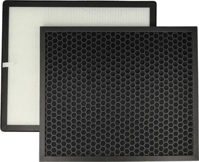 Produktbild von vhbw 2-teiliges Filter-Set Ersatz für Levoit LV-PUR131-RF für Luftreiniger - HEPA-Filter, Aktivkohlefilter