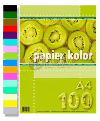 Produktbild von Kreska Kopierpapier A4 100 Blatt Türkis farbig