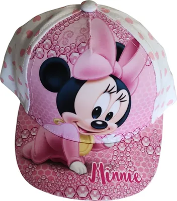 Immagine prodotto di Berretto Disney Minnie Mouse per bambini, berretto base, berretto Minnie Baby, bianco, taglia 48