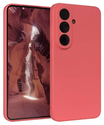 Produktbild von EAZY CASE - TPU Hülle für Samsung Galaxy S26, TPU Case stoßfeste Handyhülle, weiches Cover mit Kameraschutz, Silikonhülle in Rot