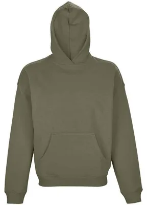 Produktbild von SOLS - "Connor" Kapuzenpullover für Herren/Damen Uni LT1707 (S) (Khaki)