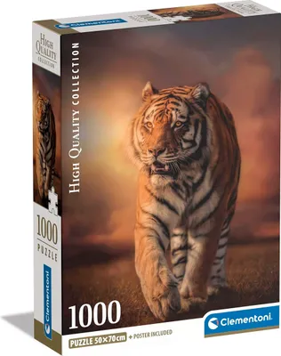 Image de 1000 pièces. CB Collection Haute Qualité Tigre