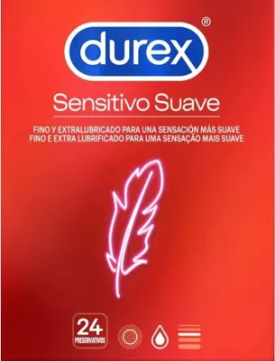 Produktbild von Soft Sensitive Kondome 24 Einheiten