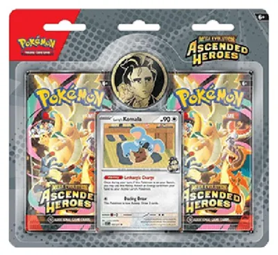 Obrázek produktu pro Pokemon Ascended Heroes: Balíček s dvěma figurkami Komala (Larrys Komala)