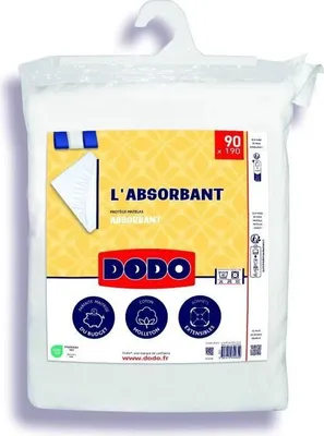 Produktbild von Matratzenschoner, 90x190 cm, Saugfähig, Polyester, Baumwollflanell