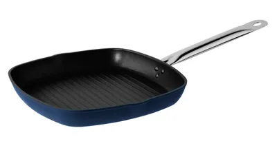 Zdjęcie produktu dla Patelnia grillowa SAMBONET Midnight Blue 28x28 cm