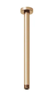 Image de Ravak Showers - Bras de douche plafond, 30 cm, or rose brossé X07P713