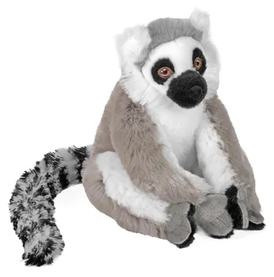 Productafbeelding van Omgoods - Pluche Lemur Katta Knuffel 20 cm
