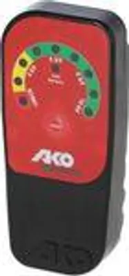 Obrázek produktu pro AKO Zaunprüfer mit LED-Anzeige (schwarz/rot, mit 9 Volt Batterie) 442326