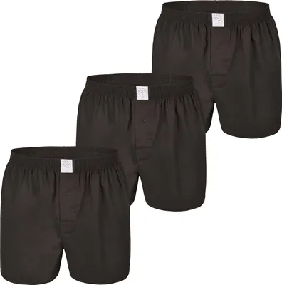 Produktbild von MG-1 Herren Boxer 9-Pack Classics - Uni Black - Größe XXL