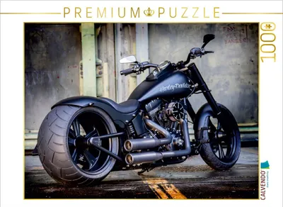 Produktbild von Calvendo Harley-Davidson Softail Custom Fat Boy S - 300 - Rick’s Motorcycles 1000 Teile Puzzle quer 640x480mm, Wolf Volker; 7443558