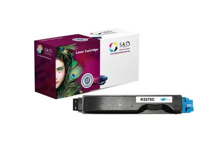 Produktbild von Toner kits kompatibel für Kyocera TK-5270C Ecosys P6230cdn/M6230cidn/M6630cidn in Cyan