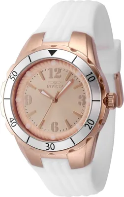 Obrázek produktu pro Invicta Angel 48853 Dámské hodinky - Quartz Movement - Nerezová ocel s růžovým zlatým ciferníkem - 38 mm