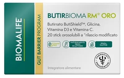 Immagine prodotto di Biomalife Butirbioma Rm20Stick