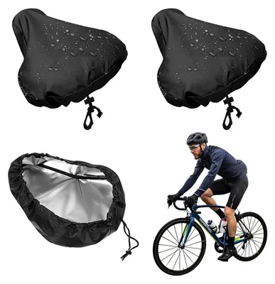 Immagine prodotto di Solidchoice - Set di 3 coprisella impermeabili per bicicletta