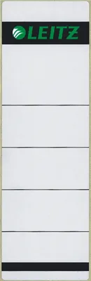 Produktbild von Ordnerrückenschilder 61x191mm selbstklebend grau VE=10x100 Stück