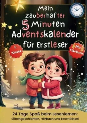 Obrázok produktu pre Môj čarovný 5-minútový adventný kalendár pre začínajúcich čitateľov