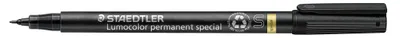 Produktbild von STAEDTLER Lumocolor 319 Permanent-Spezialstift Einzelprodukt schwarz, S (0.4mm)