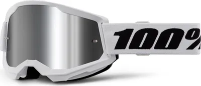 Immagine prodotto di Motorradbrille 100% MX Crossbrille Strata 2 verspiegelt FA23