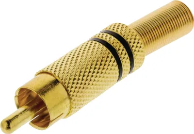 Produktbild von Valueline, RCA-Stecker Für Audiokabel, Gold