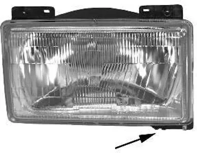 Produktbild von VAN WEZEL Scheinwerfer Rechts für FIAT DUCATO Kasten (290) 1745952