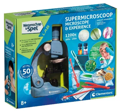 Zdjęcie produktu dla Clementoni 56597, Mikroskop, Biologia, 8 lat(a)