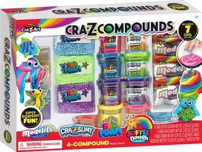 Obrázok produktu pre Cra-Z-Art Sada super hmôt s trblietkami