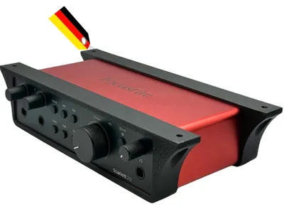 Obrázek produktu pro Držák pro audio rozhraní – černý plast