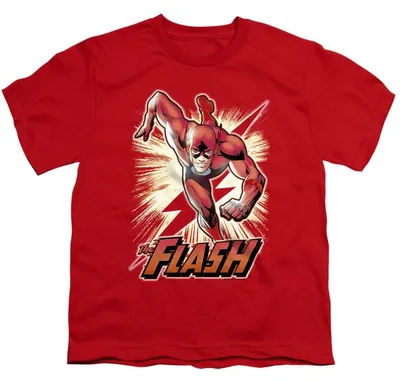 Immagine prodotto di The Flash - Maglietta per bambini TV38831 (taglia 152-158) (rossa)