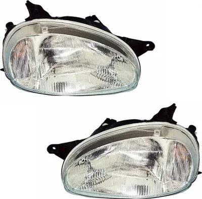 Produktbild von TYC Scheinwerfer Set für Opel Corsa B 3/1993-9/2000 H4 LWR Streuscheibe