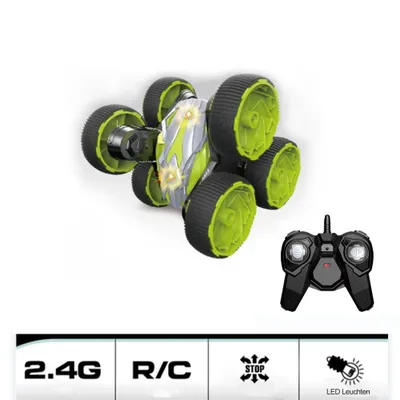 Produktbild von ZMH RC-Auto Ferngesteuertes Auto, 2,4 GHz, 360 ° doppelseitige Flips, Stunträdern 360° Drehung