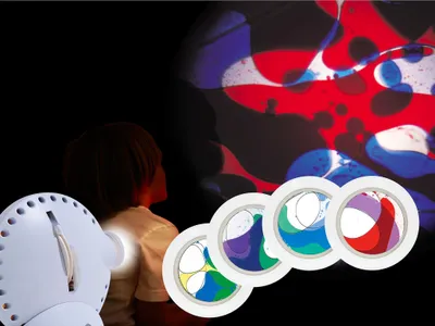 Produktbild von Mathmos Space-Projektor-Set, Weiß