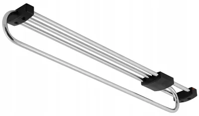 Produktbild von AMIX Ausziehbarer Garderobenhaken AM-002 Chrom für Krawatten