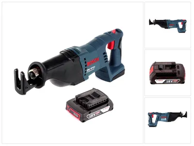 Obrázok produktu pre Akumulátorová priamočiara píla Bosch GSA 18 V-Li 18V + 1x akumulátor 2,0 Ah - bez nabíjačky