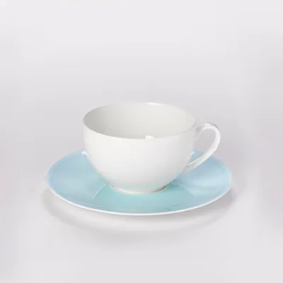 Produktbild von Untertasse 0,20 l / 0,25 l Pastell Türkis Fine Bon