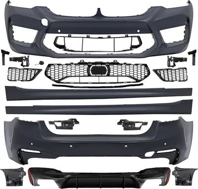 Produktbild von Sport Bodykit Stoßstange Vorne Seite Hinten passt für BMW G30 M5 Umbau
