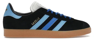 Produktbild von adidas Gazelle Black Light Blue (Women's) - EU 44
