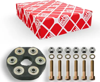 Produktbild von FEBI BILSTEIN 14992 Gelenk Längswelle vorne hinten passend für MERCEDES-BENZ 190 (W201) Kardanwelle