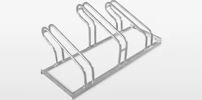 Produktbild von POV® Fahrradständer TOP,1-seitige Radeinstellung, verschraubt, 3 Einstellplätze