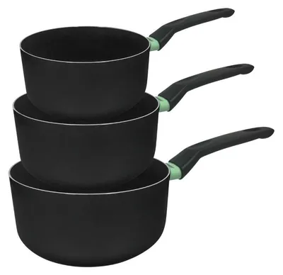 Immagine prodotto di Set di 3 pentole in Vetroceramica antiaderente da 16, 18 e 20 cm Fackelmann Brandao