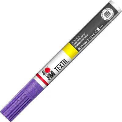 Produktbild von Marabu Textilmarker Textil Painter Glitter glitter-flieder