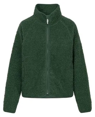 Produktbild von Derbe Hamburg Übergangsjacke Damen Kuschelby dunkelgrün XL
