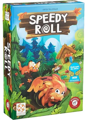 Immagine prodotto di Piatnik - Speedy Roll gioco per bambini gioco da tavolo gioco di società