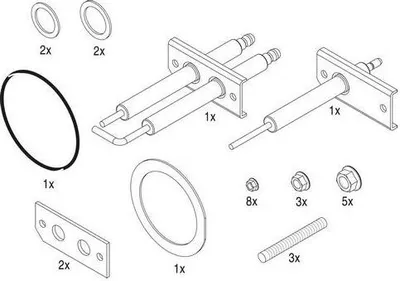 Produktbild von BOSCH Ersatzteil TTNR: 8738805303 Service Set KB372 / Condens 7000F everp