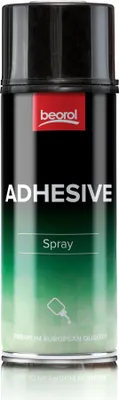 Produktbild von BigDean by Beorol Sprühkleber Industriekleber -400 ml Sprühdose transparent extra stark – Kraftsprühkleber Kontaktkleber Haftkleber Spray Bastelkleber